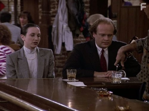 Kelsey Grammer and Bebe Neuwirth in Чирc (1982)