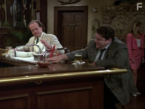 Kelsey Grammer and George Wendt in Чирc (1982)