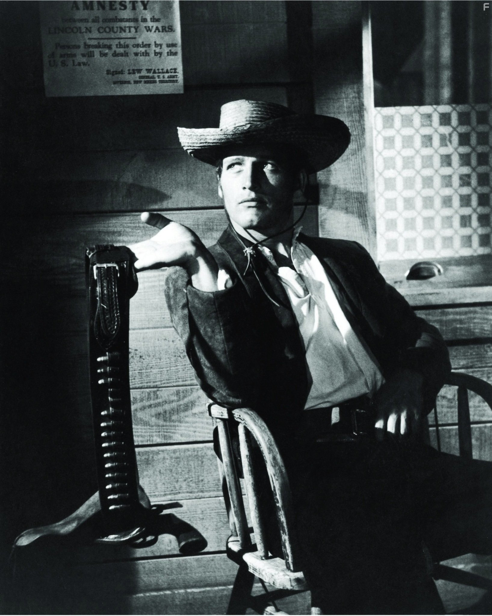 Paul Newman in Пистолет в левой руке (1958)