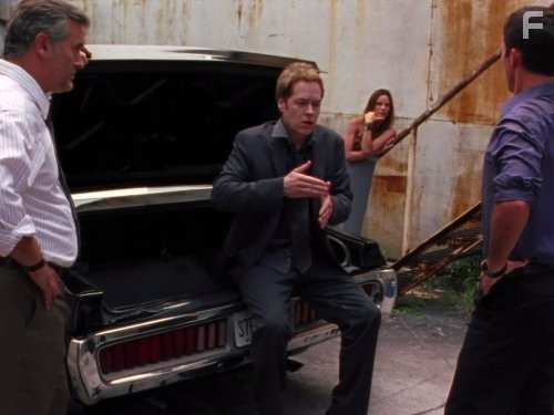 Gabrielle Anwar, Bruce Campbell, Jeffrey Donovan, and Rick Kelly in Чёрная метка (2007)