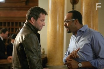 Jesse L. Martin and James Purefoy in The Philanthropist (2009)