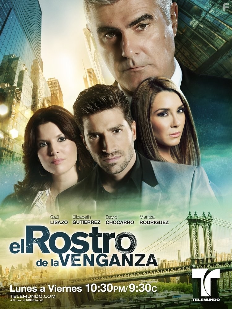 Sa?l Lisazo, Maritza Rodr?guez, David Chocarro, and Elizabeth Gutierrez in El Rostro de la Venganza (2012)