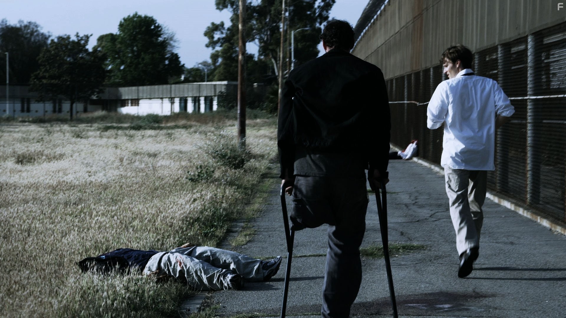 Paul McCarthy-Boyington and Eddie McGee in Чeловеческий род (2013)