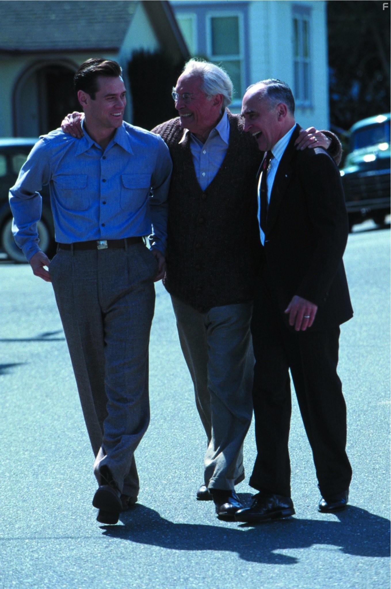 Jim Carrey, Martin Landau, and Jeffrey DeMunn in Мажестик (2001)