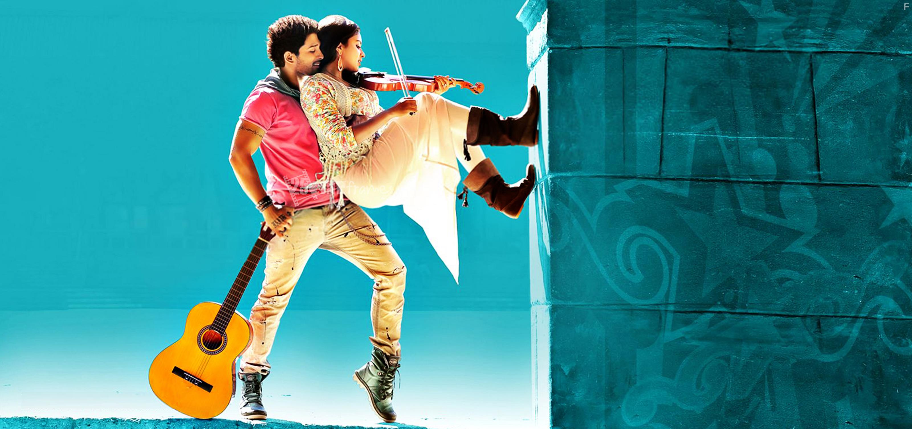 Allu Arjun and Amala Paul in Iddarammayilatho (2013)