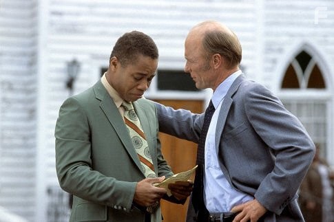 Cuba Gooding Jr. and Ed Harris in Радио (2003)