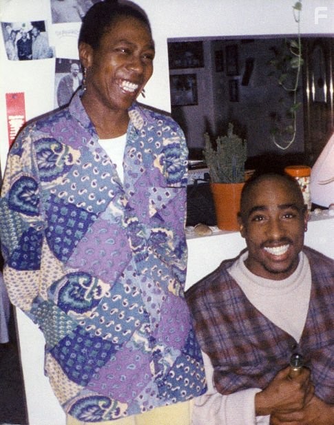 Afeni Shakur and Tupac