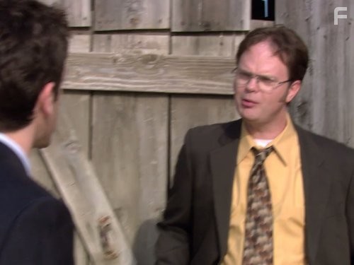 Rainn Wilson and B.J. Novak in Офис (2005)