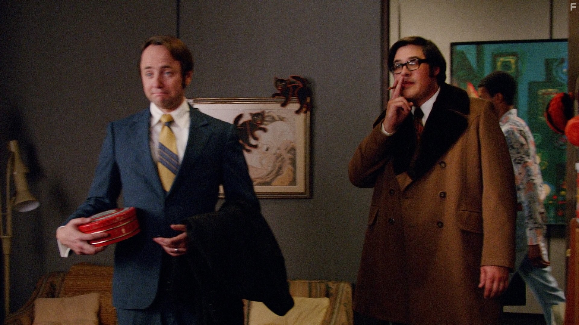 Vincent Kartheiser and Rich Sommer in Безумцы (2007)