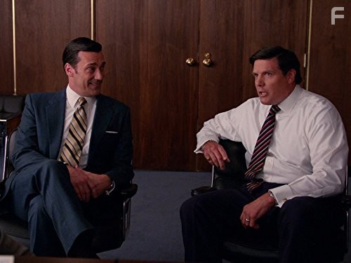 Jon Hamm and Paul Johansson in Безумцы (2007)