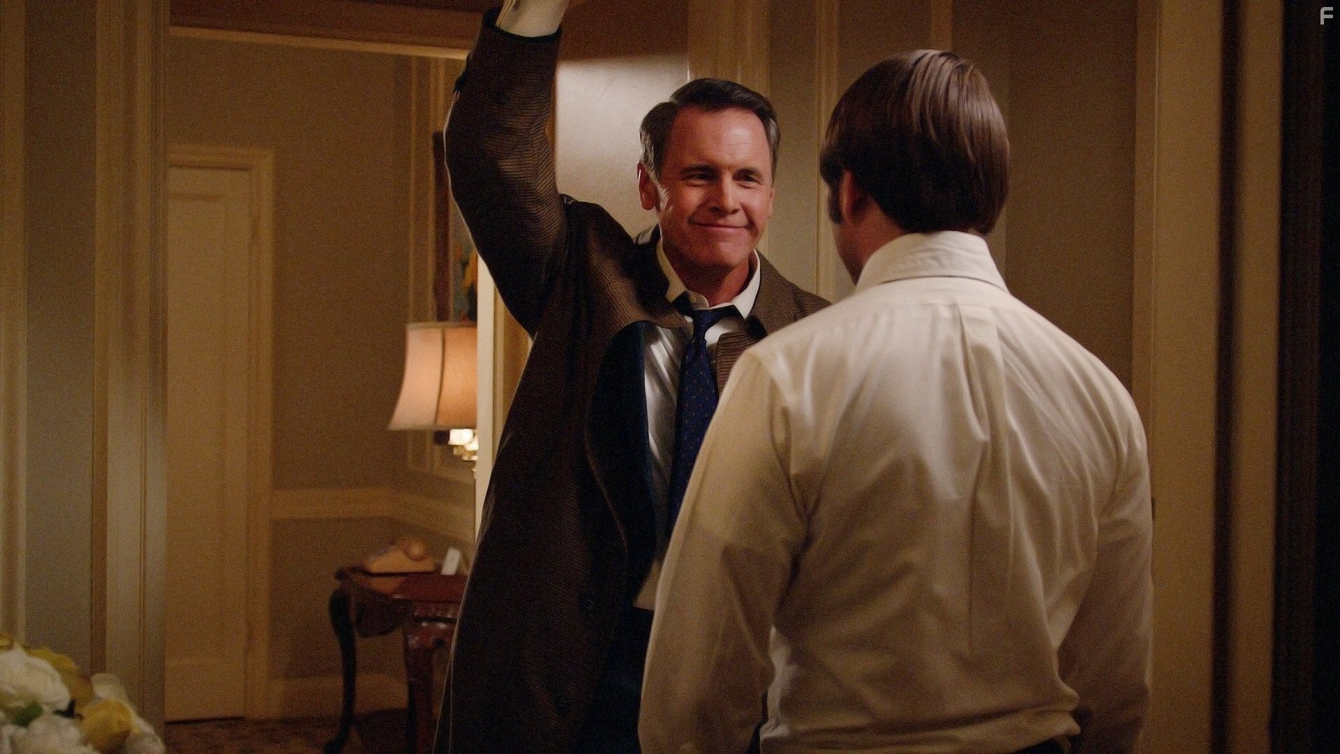 Vincent Kartheiser and Mark Moses in Безумцы (2007)