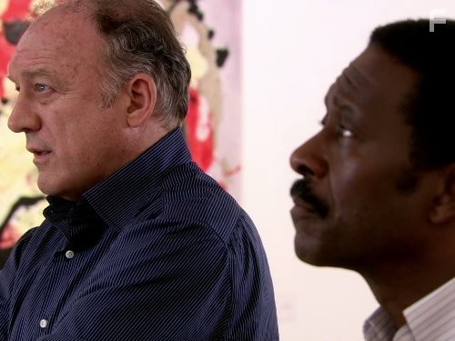 John Doman and Clarke Peters in Схватка (2007)