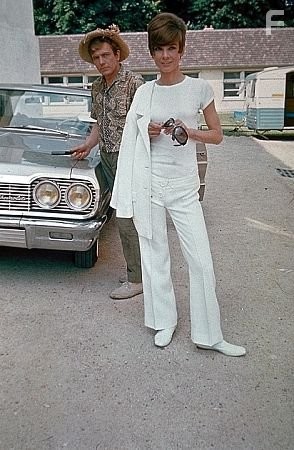 8451-15 "Two For The Road" Audrey Hepburn and Albert Finney 1966 20th Century Fox