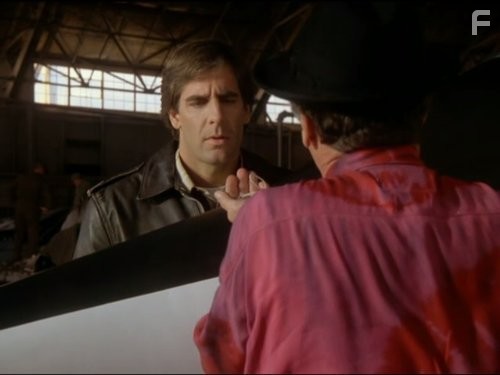Scott Bakula and Dean Stockwell in Квантовый скачок (1989)