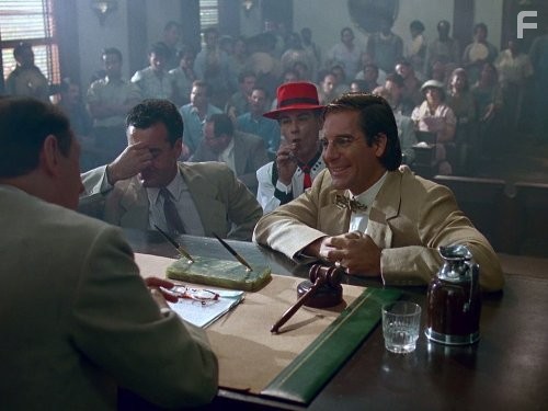 Scott Bakula and Dean Stockwell in Квантовый скачок (1989)