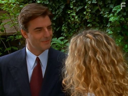 Sarah Jessica Parker and Chris Noth in Секс в большом городе (1998)