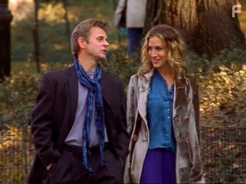 Sarah Jessica Parker and Mikhail Baryshnikov in Секс в большом городе (1998)