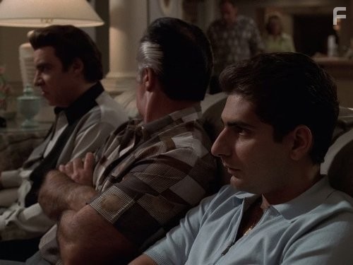 Steven Van Zandt, Michael Imperioli, and Tony Sirico in Семья Сопрано (1999)