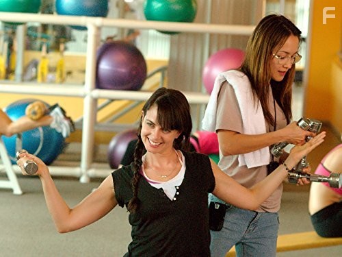 Mia Kirshner and Malaya Rivera Drew in Секс в другом городе (2004)