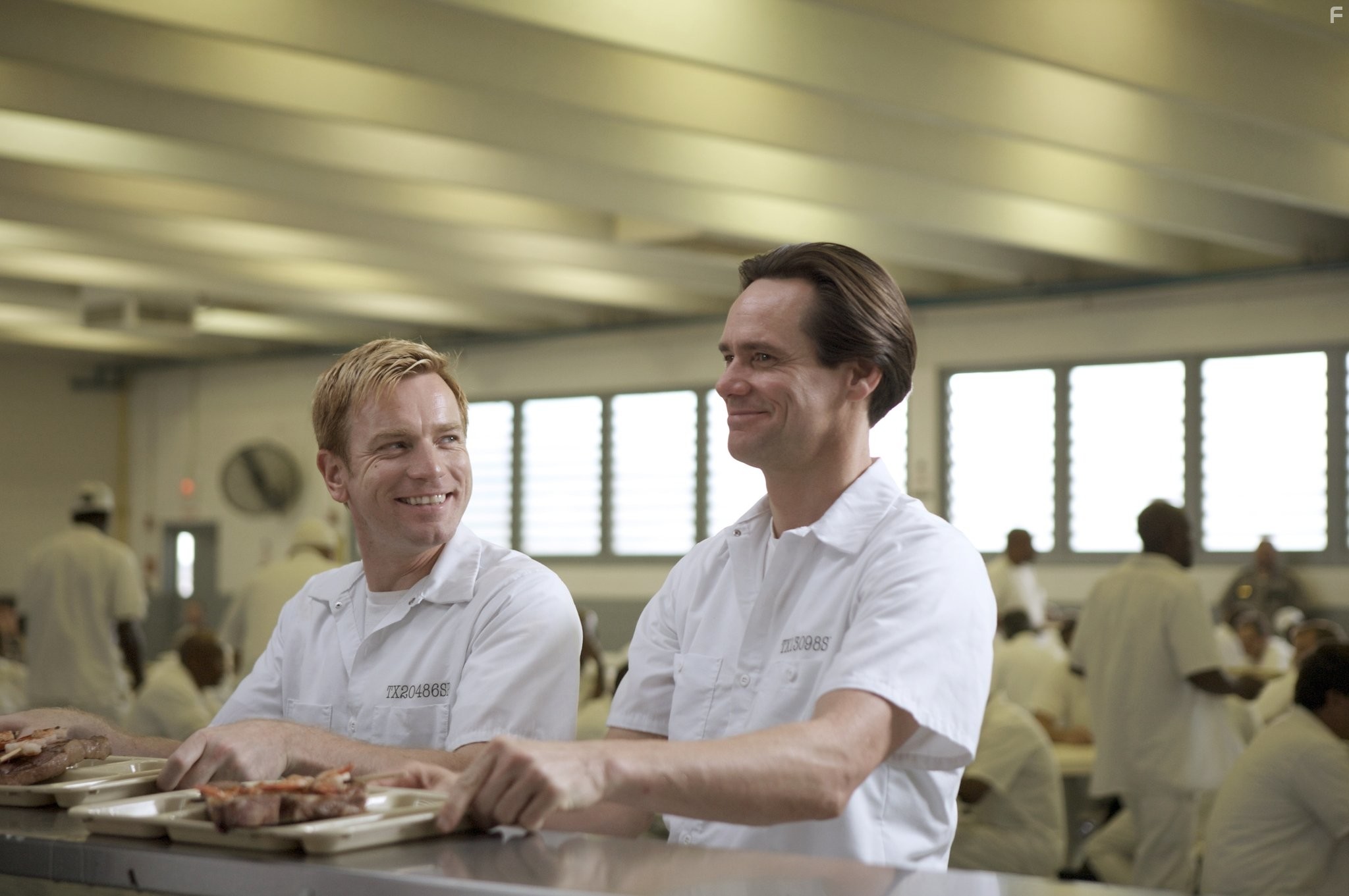 Jim Carrey and Ewan McGregor in Я люблю тебя, Филлип Моррис (2009)