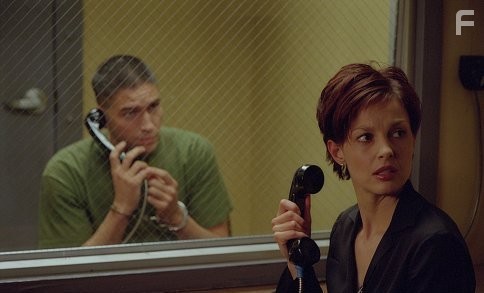 Attorney Claire Kubik (ASHLEY JUDD) reacts to her husband Tom's (JAMES CAVIEZEL) imprisonment for an alleged heinous crime.