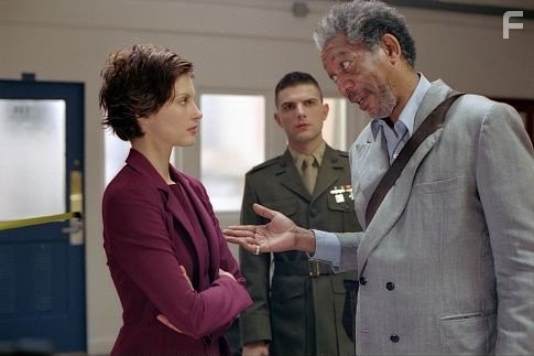 Morgan Freeman, Ashley Judd, and Adam Scott in Особо тяжкие преступления (2002)