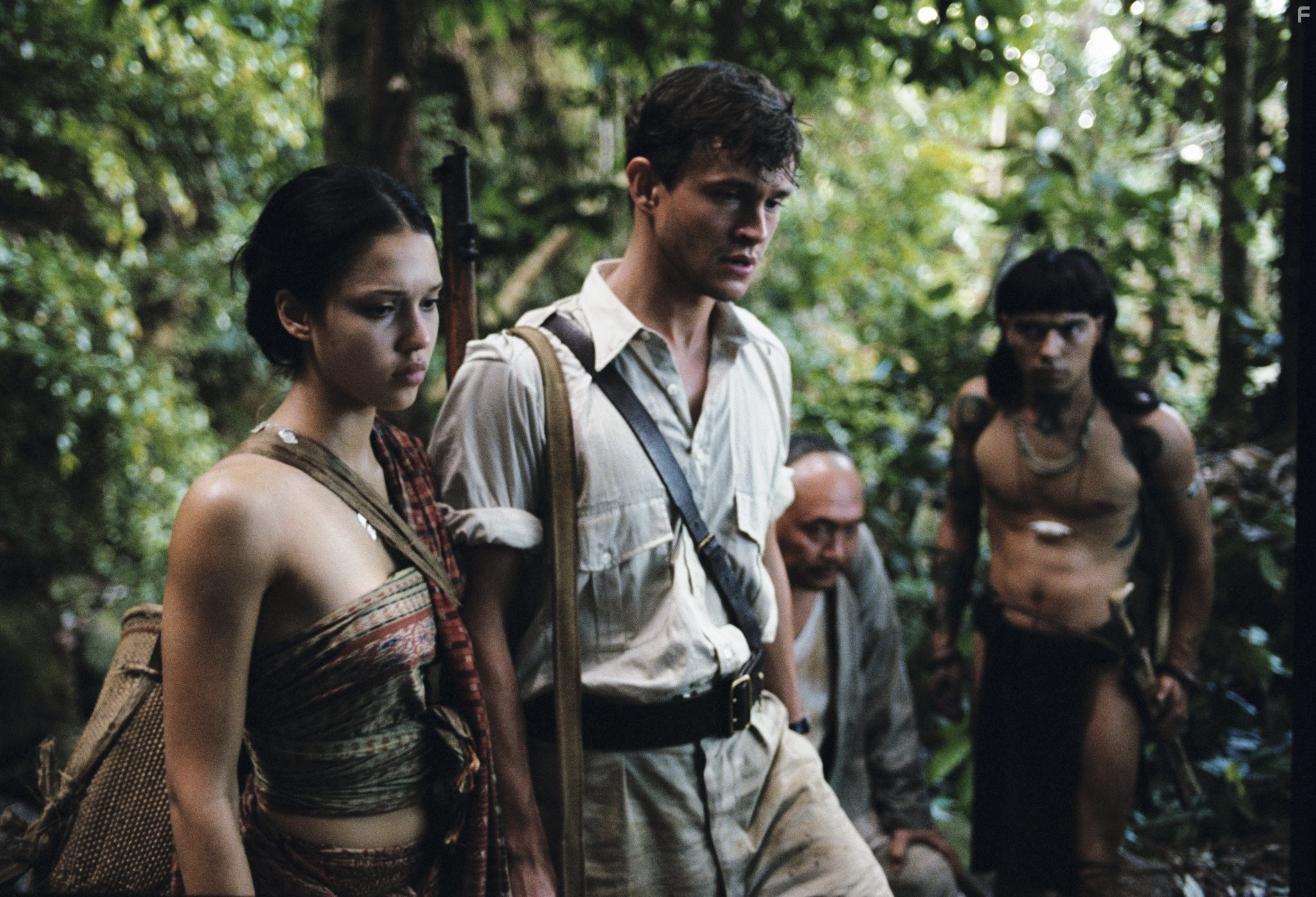 Jessica Alba and Hugh Dancy in Интимный словарь (2003)