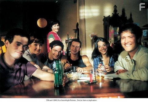 From left to right: Romain Duris, Kelly Reilly, Frederico d'Anna, C?cile de France (back), Barnaby Metschurat, Cristina Brondo and Christian Pagh.