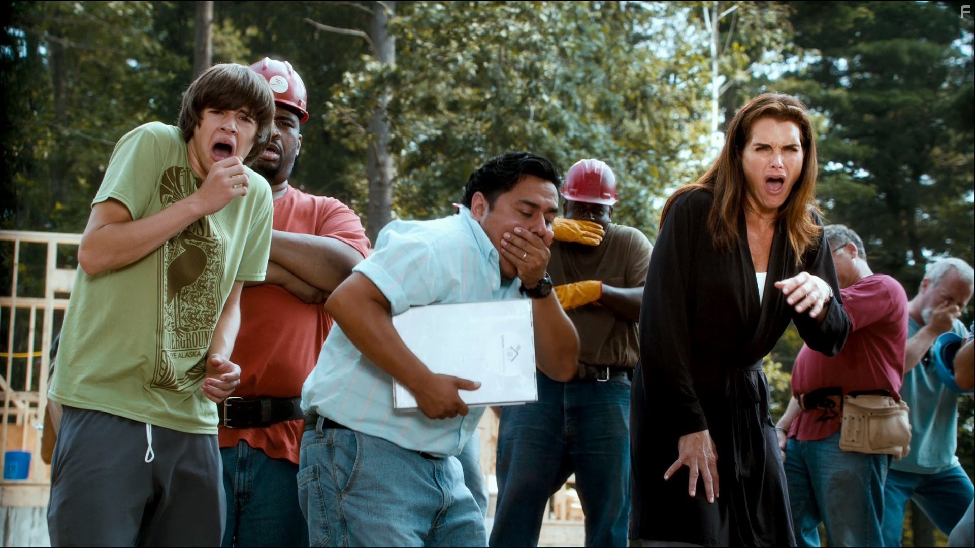 Brooke Shields and Matt Prokop in Месть пушистых (2010)