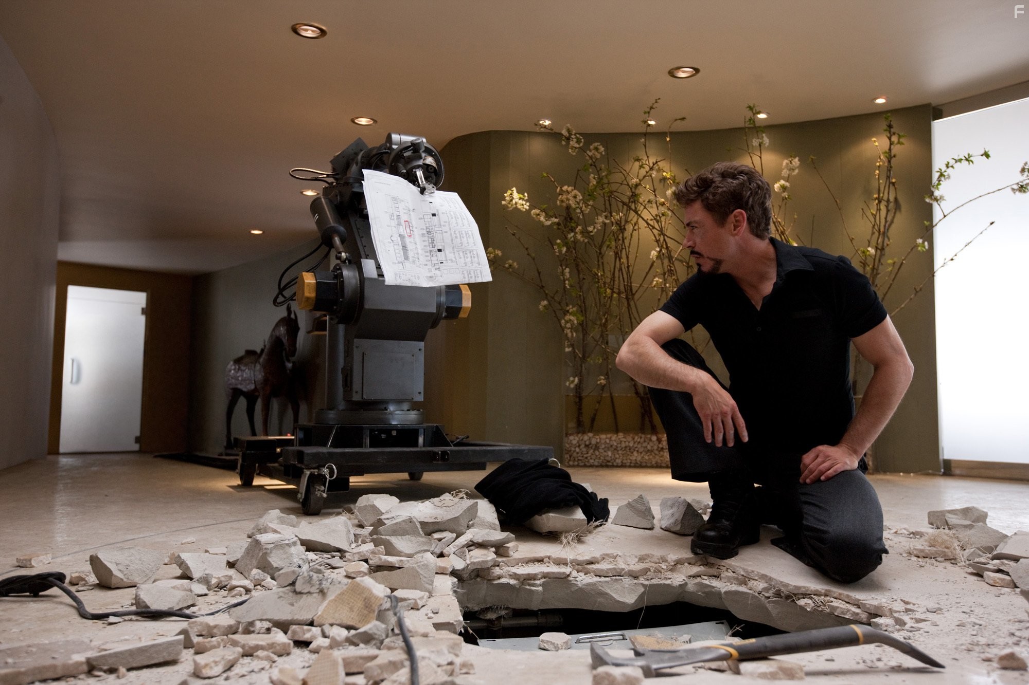 Robert Downey Jr. in Железный человек 2 (2010)