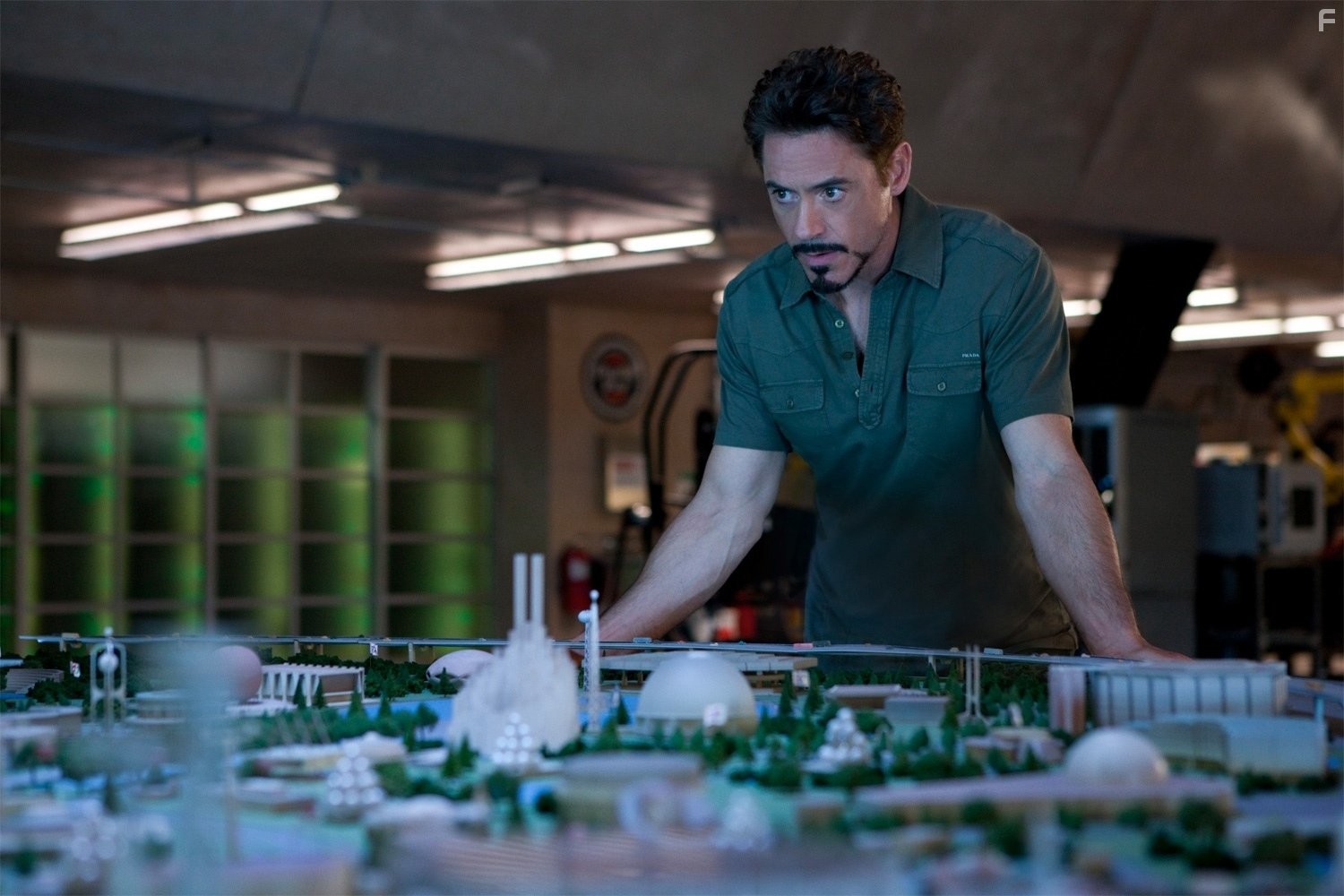 Robert Downey Jr. in Железный человек 2 (2010)