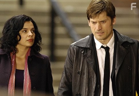 Nikolaj Coster-Waldau and Zuleikha Robinson in Бессмертный (2008)
