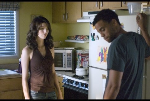 Melissa Sagemiller and Michael Ealy in Узнай врага (2005)