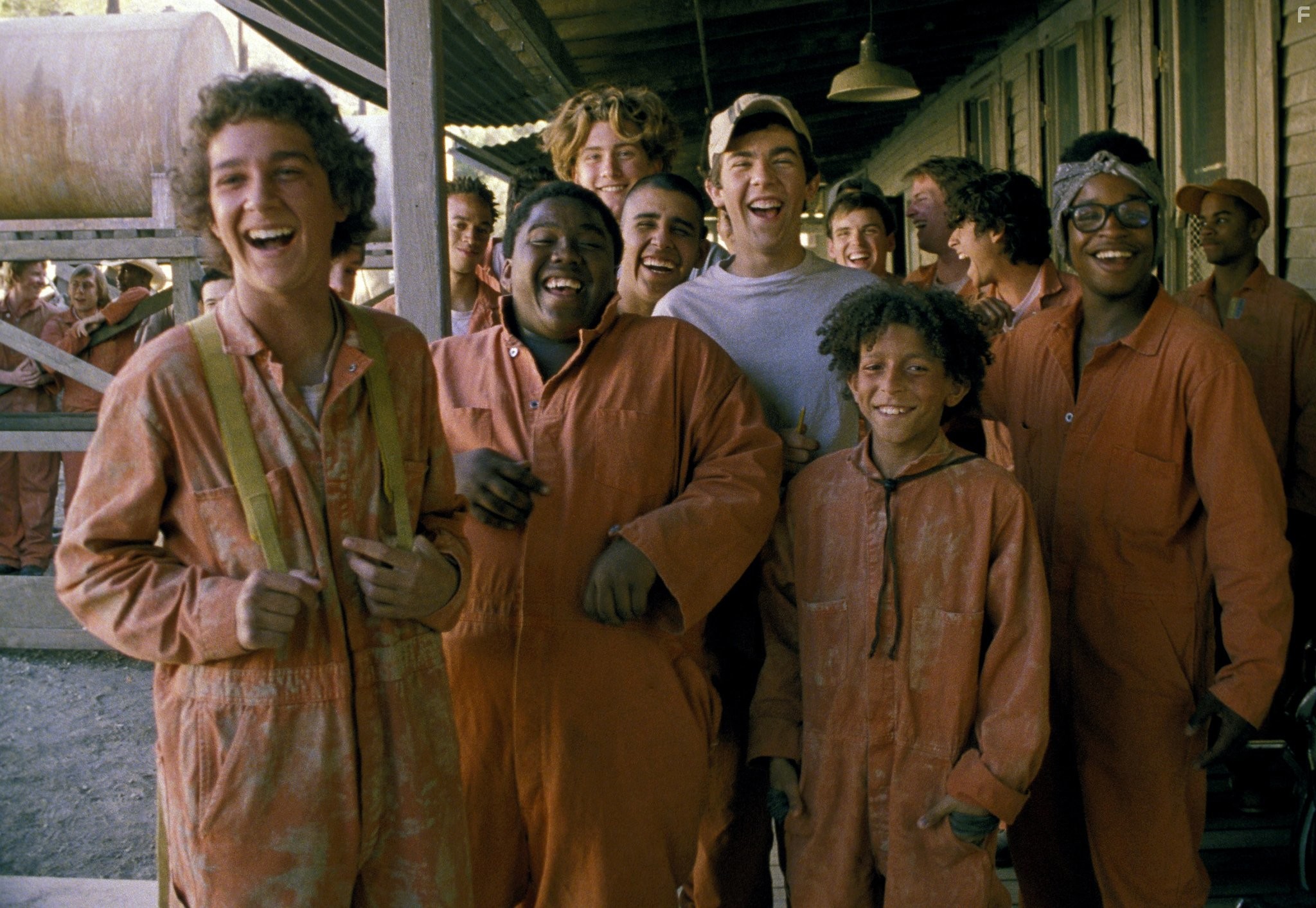 Brenden Jefferson, Shia LaBeouf, Miguel Castro, Max Kasch, Byron Cotton, Khleo Thomas, and Jake M. Smith in Клад (2003)