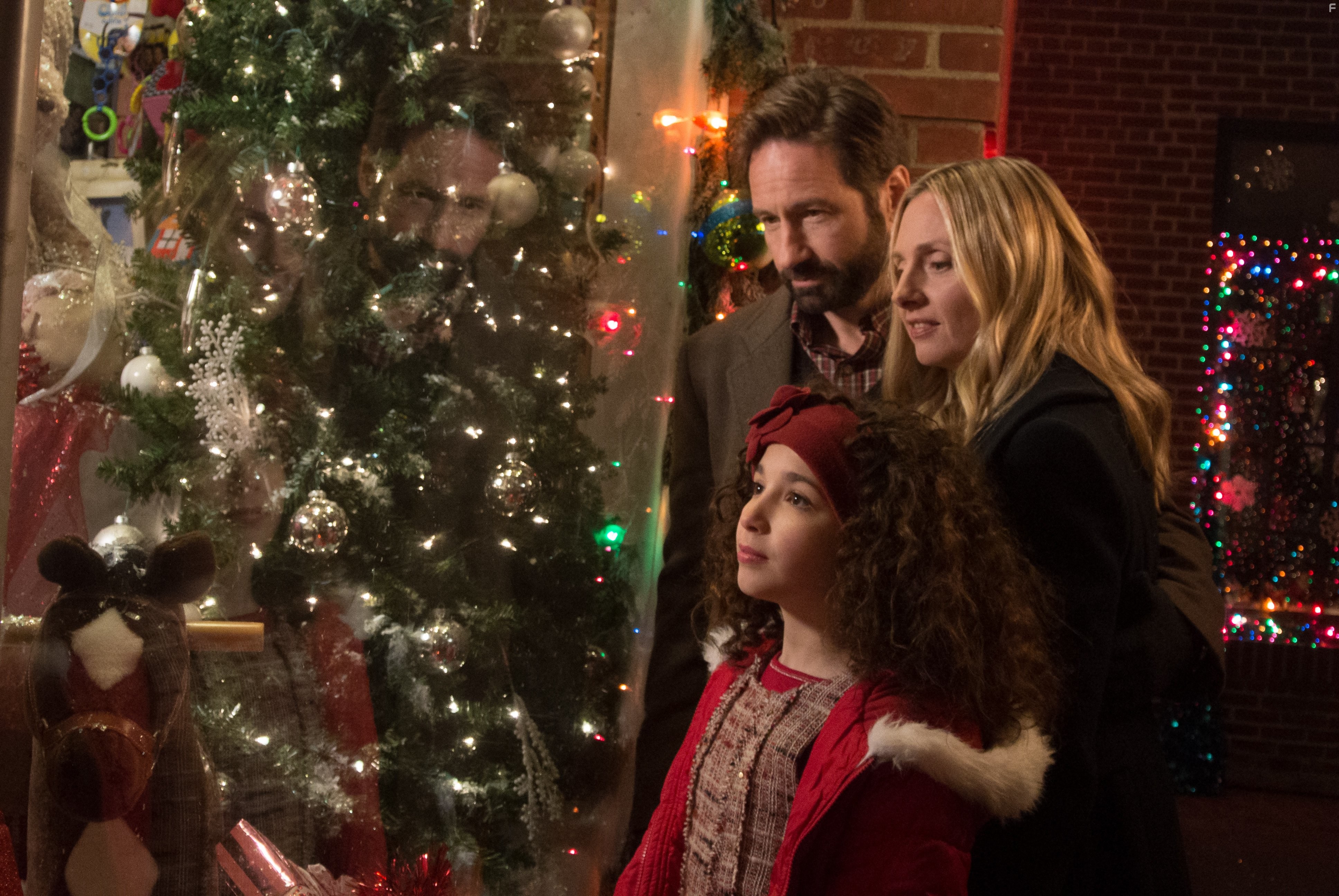 David Duchovny, Hope Davis, and Olivia Steele Falconer in Louder Than Words (2013)