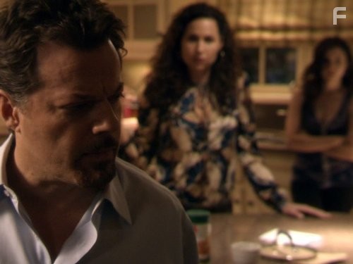 Minnie Driver, Eddie Izzard, and Shannon Woodward in Богатые (2007)