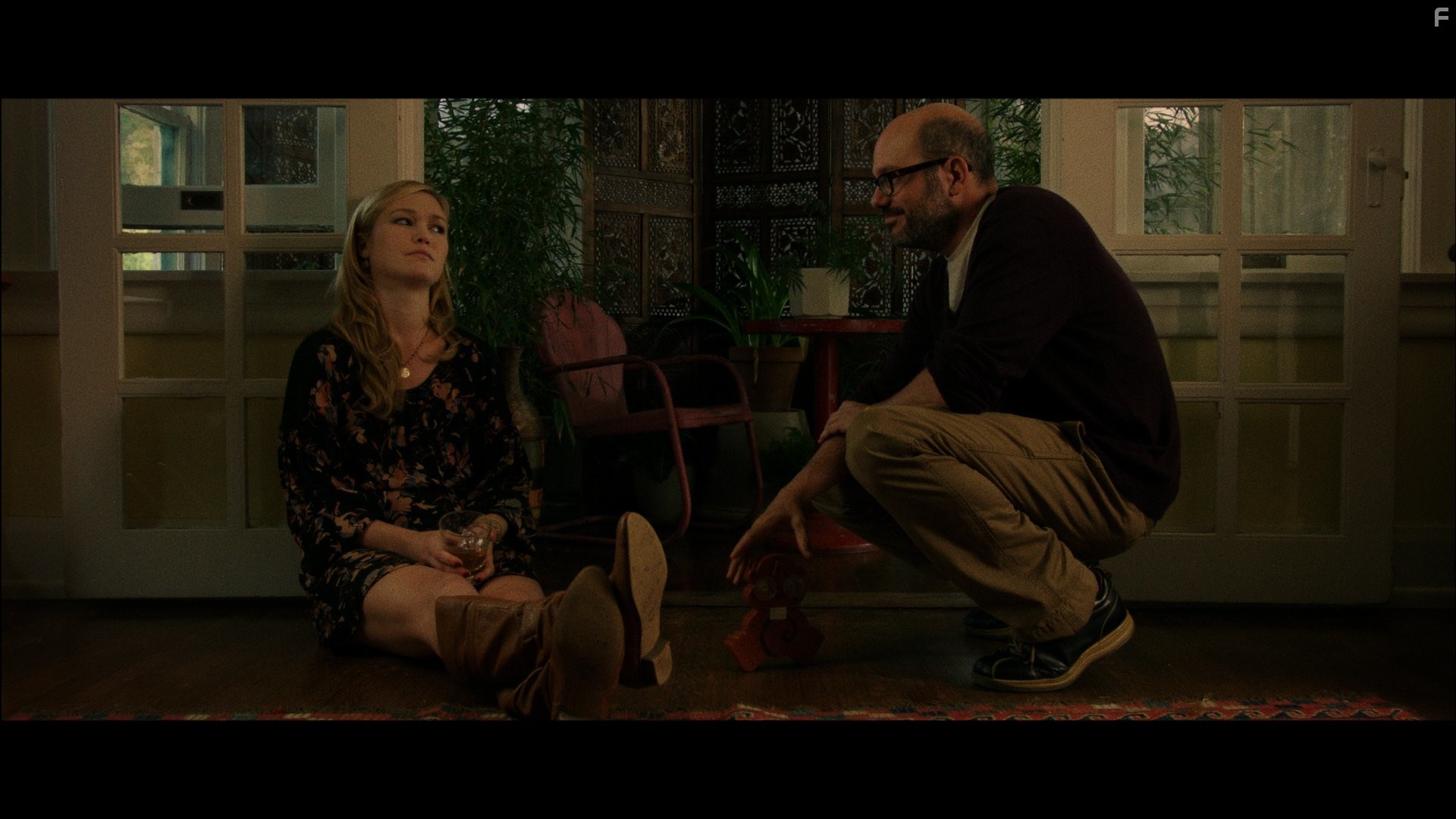 Julia Stiles and David Cross in Это катастрофа (2012)