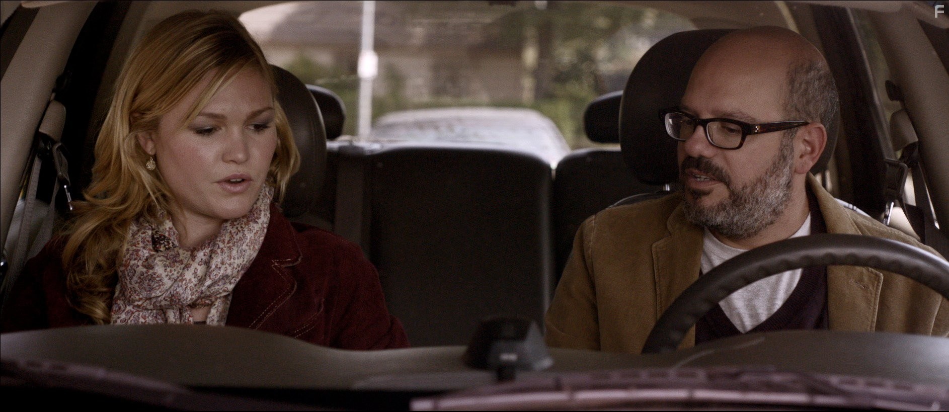 Julia Stiles and David Cross in Это катастрофа (2012)