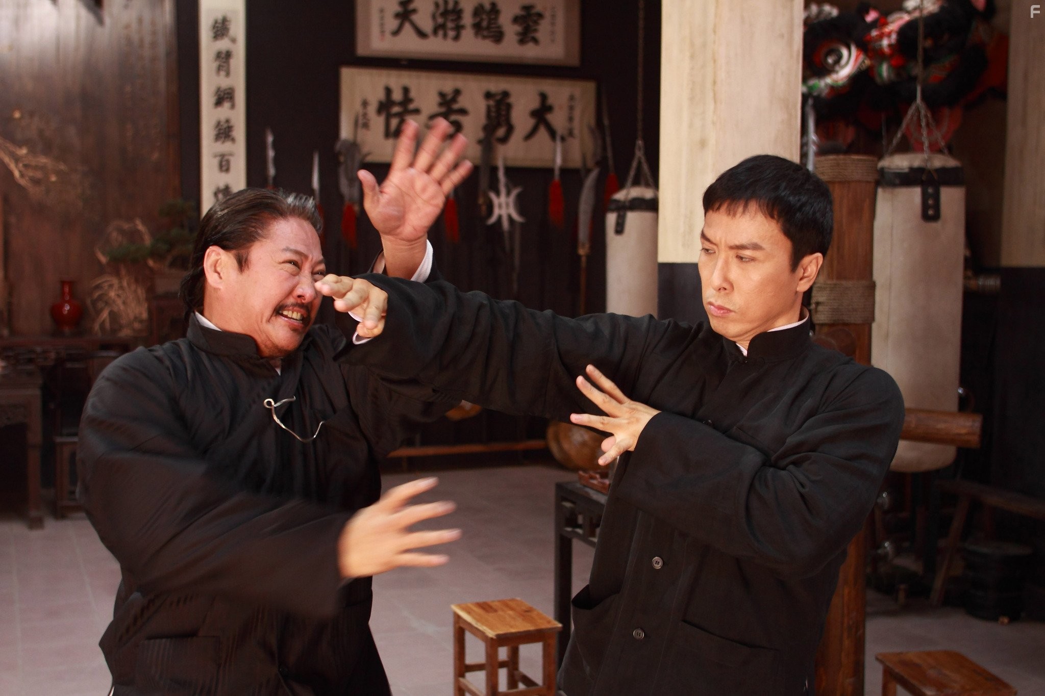 Sammo Kam-Bo Hung, Donnie Yen, and  in Ип Ман 2 (2010)