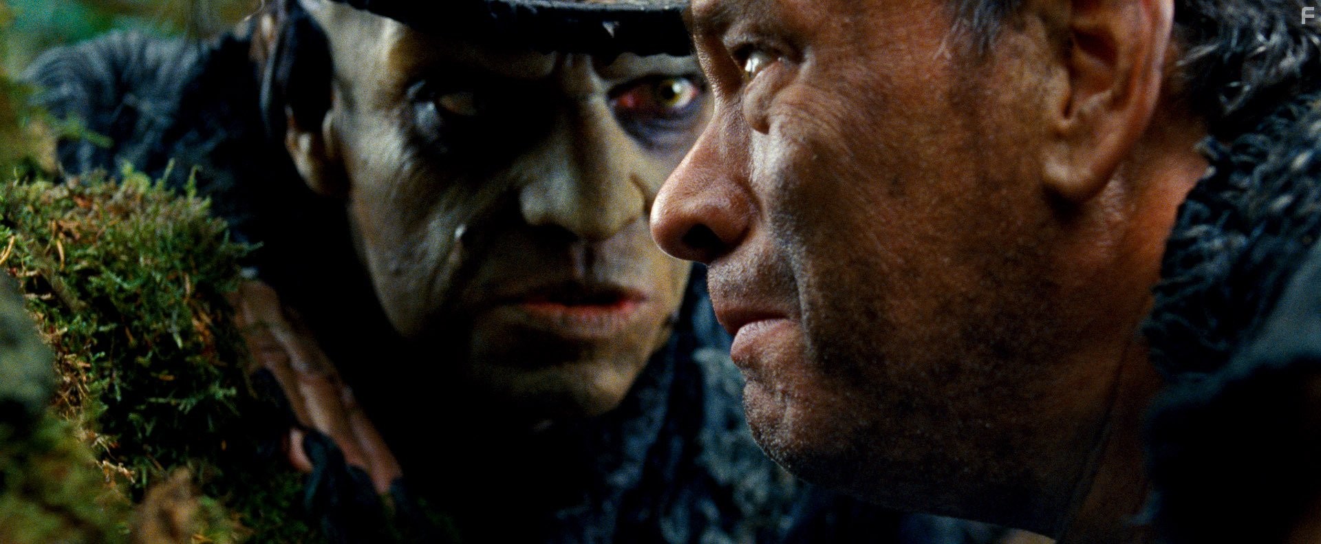Tom Hanks and Hugo Weaving in Облачный атлас (2012)
