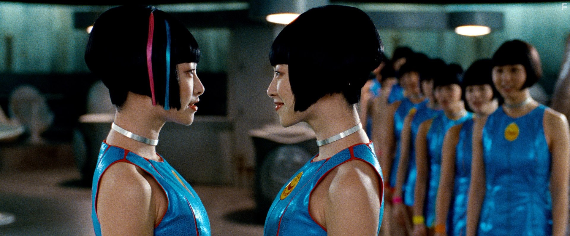 Doona Bae and Xun Zhou in Облачный атлас (2012)