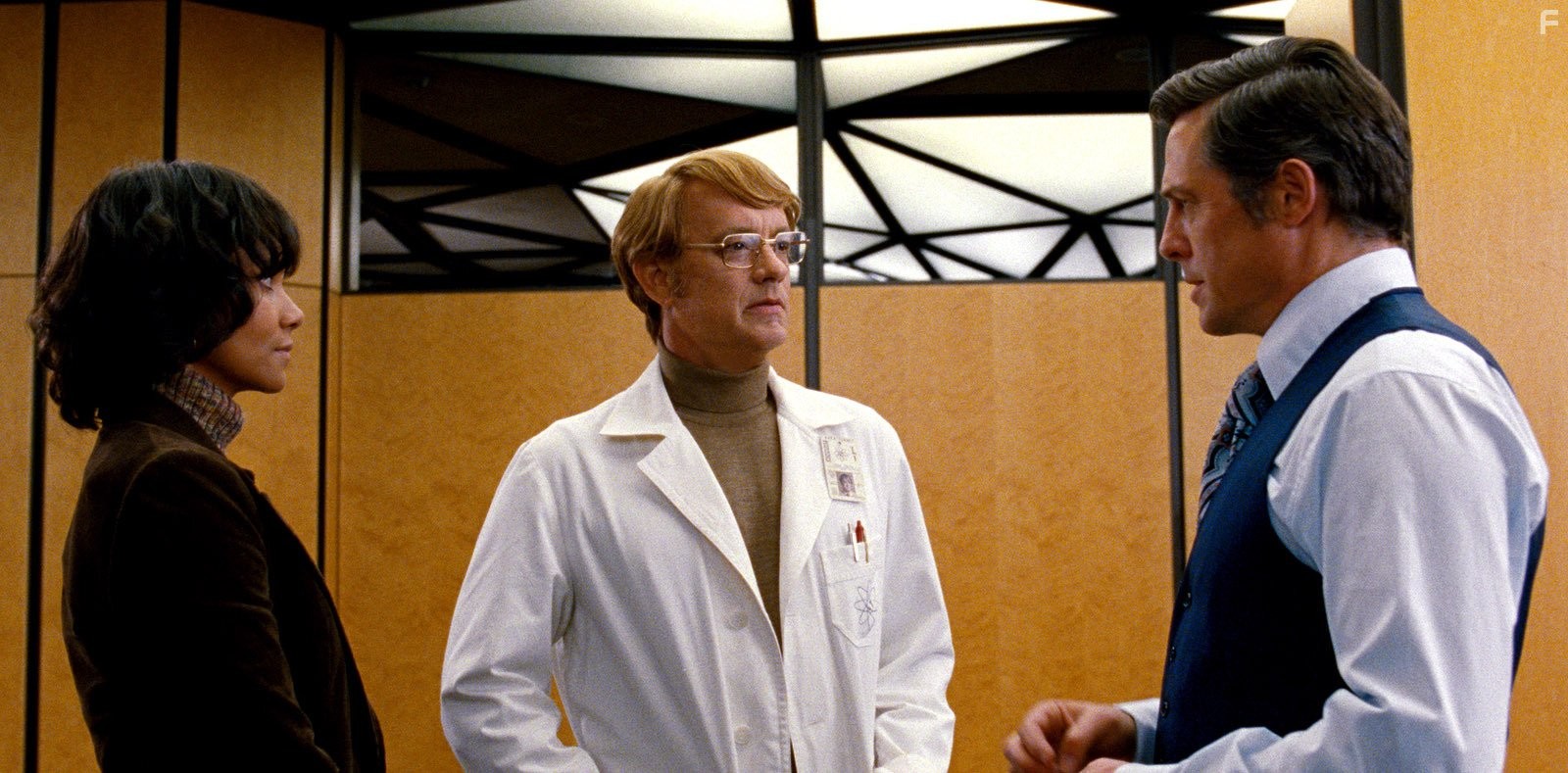 Tom Hanks, Hugh Grant, and Halle Berry in Облачный атлас (2012)