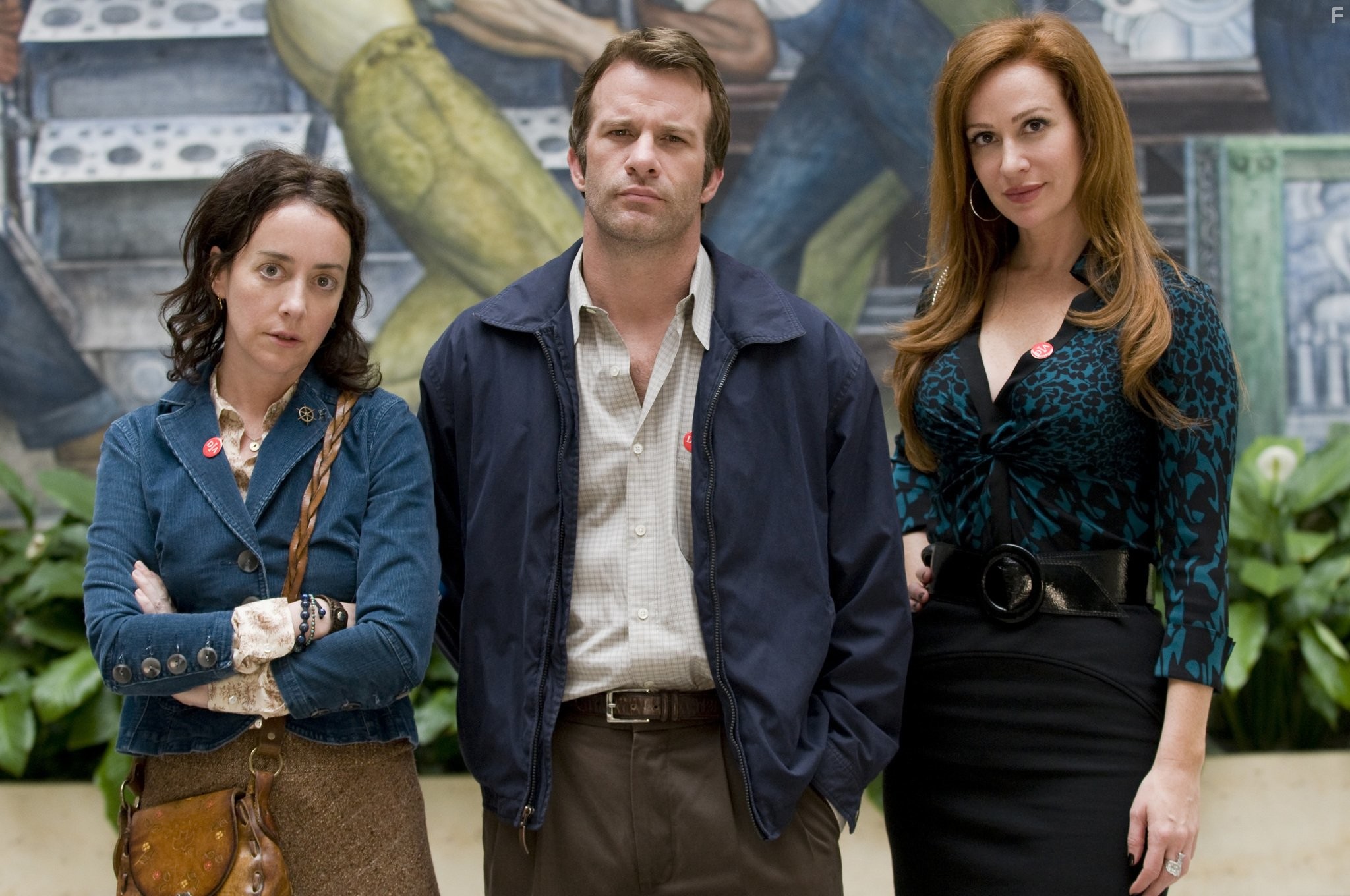 Thomas Jane, Jane Adams, and Rebecca Creskoff in Жеребец (2009)