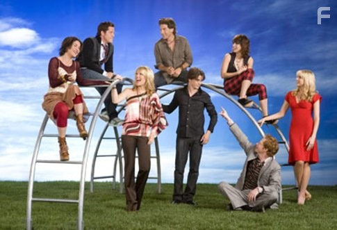 Lizzy Caplan, Heather Goldenhersh, Jason Ritter, and Andrea Anders in Класс (2006)