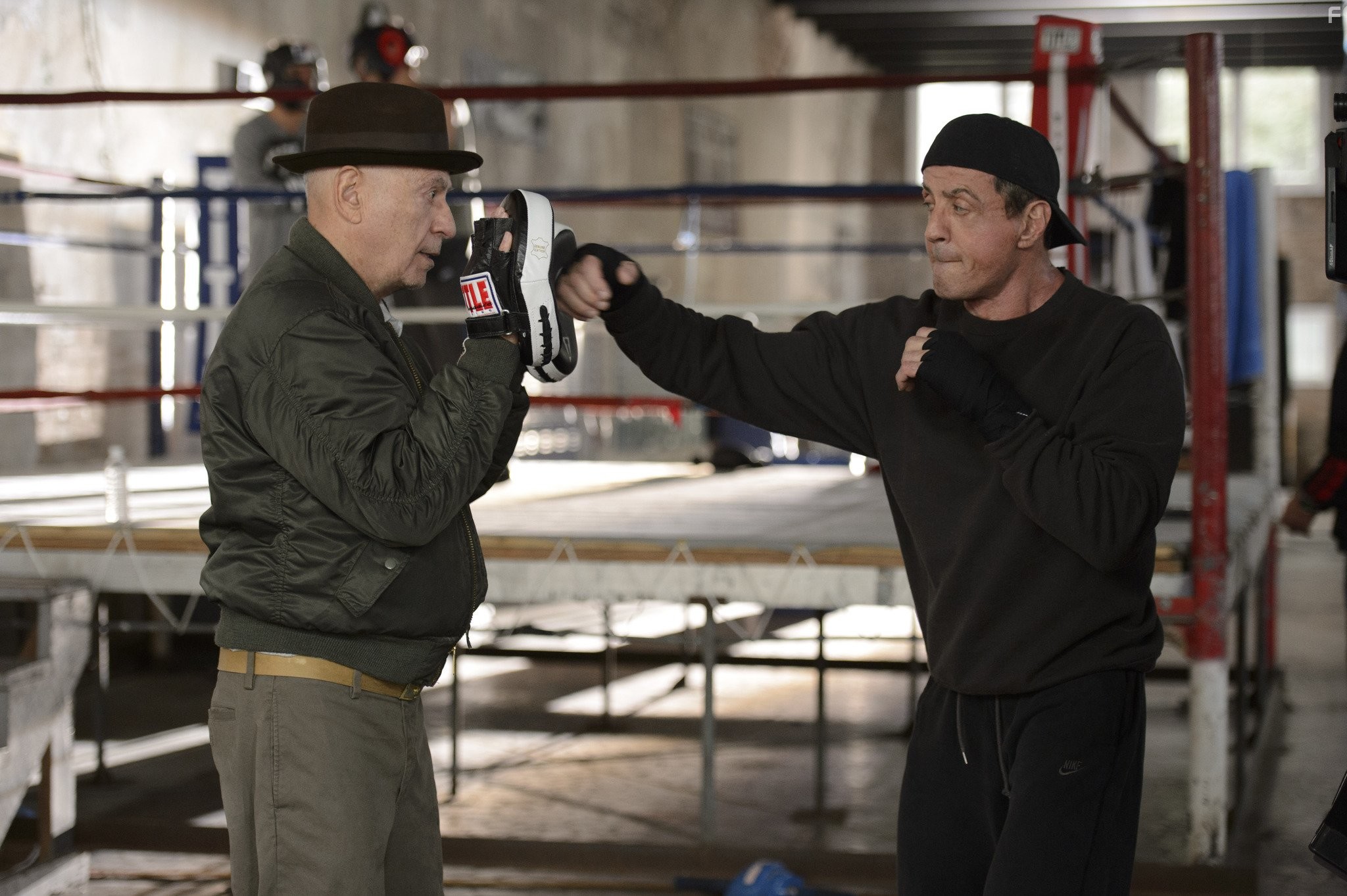 Sylvester Stallone and Alan Arkin in Забойный реванш (2013)