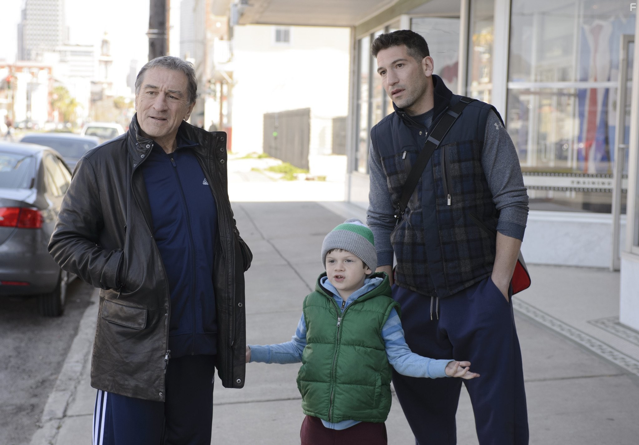 Robert De Niro and Jon Bernthal in Забойный реванш (2013)