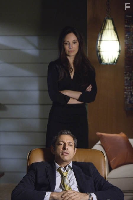 Jeff Goldblum and Madeleine Stowe in Детектив Рейнс (2007)