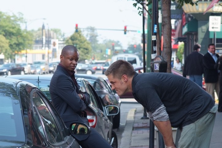 Lawrence Gilliard Jr. and Travis Fimmel in Зверь (2009)