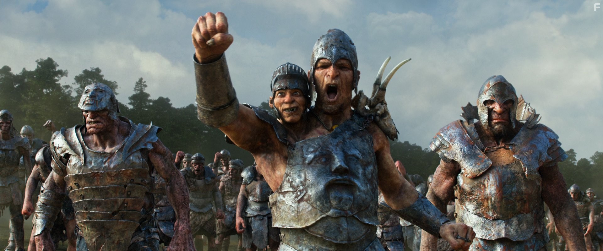 John Kassir and Bill Nighy in Джек - покоритель великанов (2013)