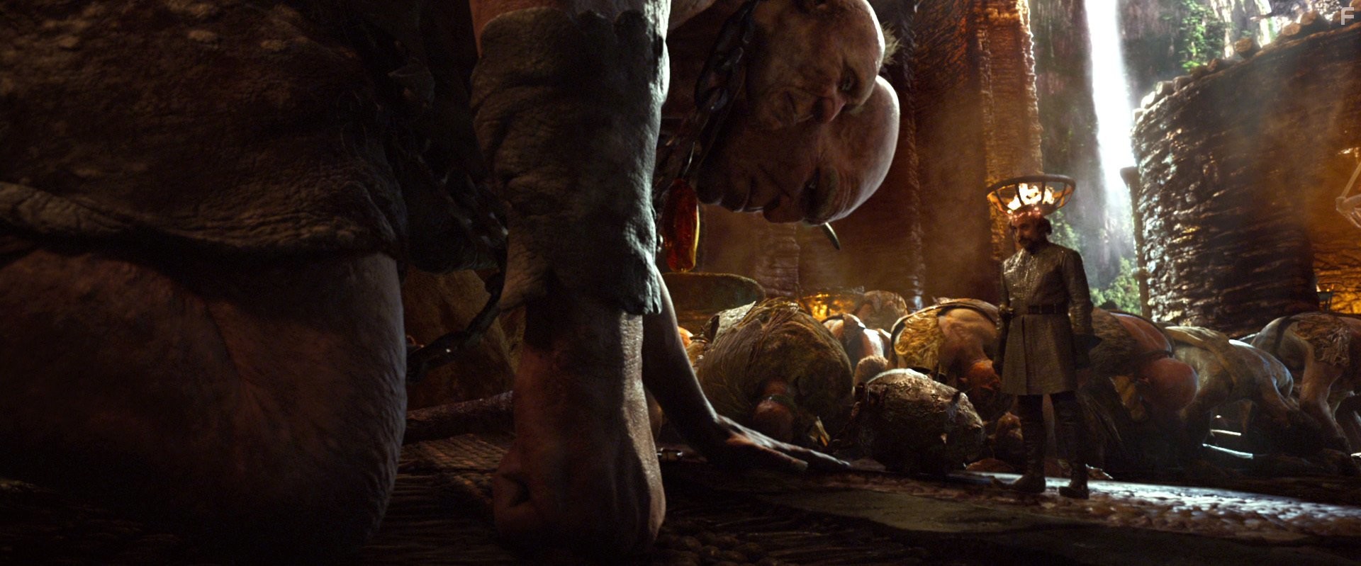 John Kassir and Bill Nighy in Джек - покоритель великанов (2013)